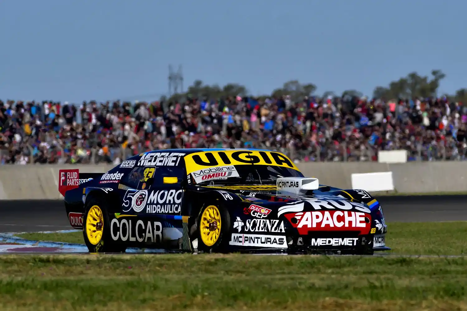 Ardusso fue el mejor del sábado en San Nicolás.