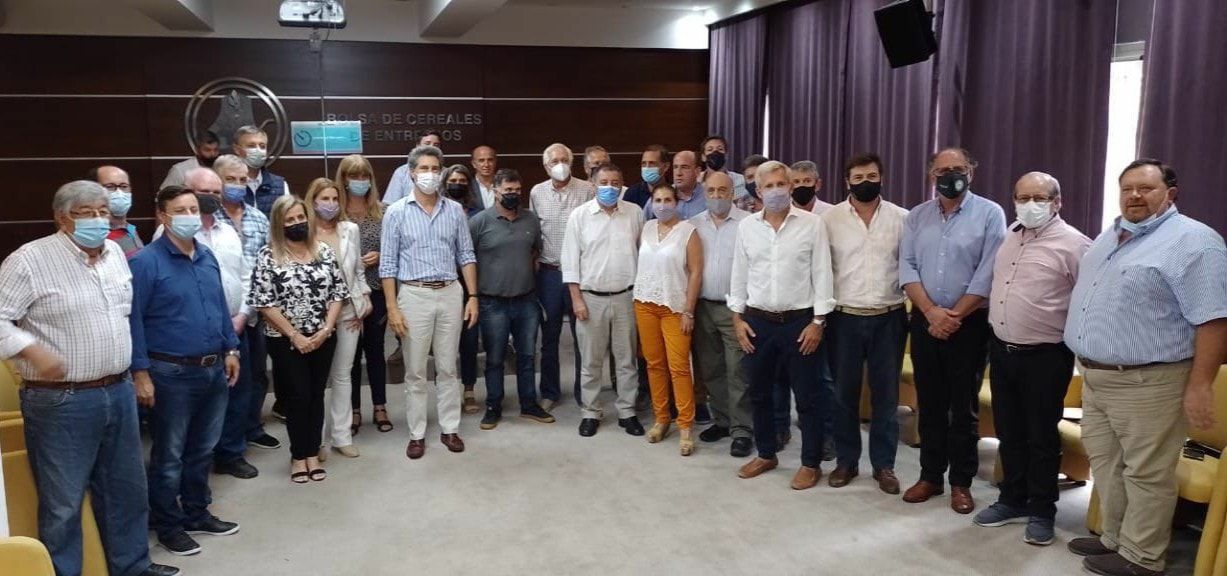 Morchio estuvo presente en la Mesa de Enlace