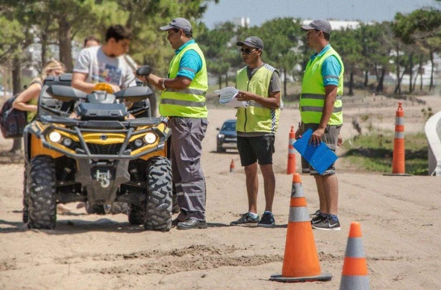 Pinamar: una joven volcó con un cuatriciclo y murió aplastada