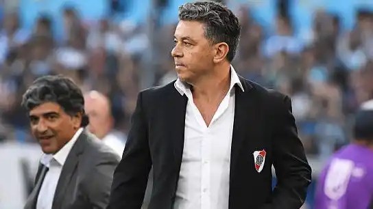 Marcelo Gallardo, DT de River.