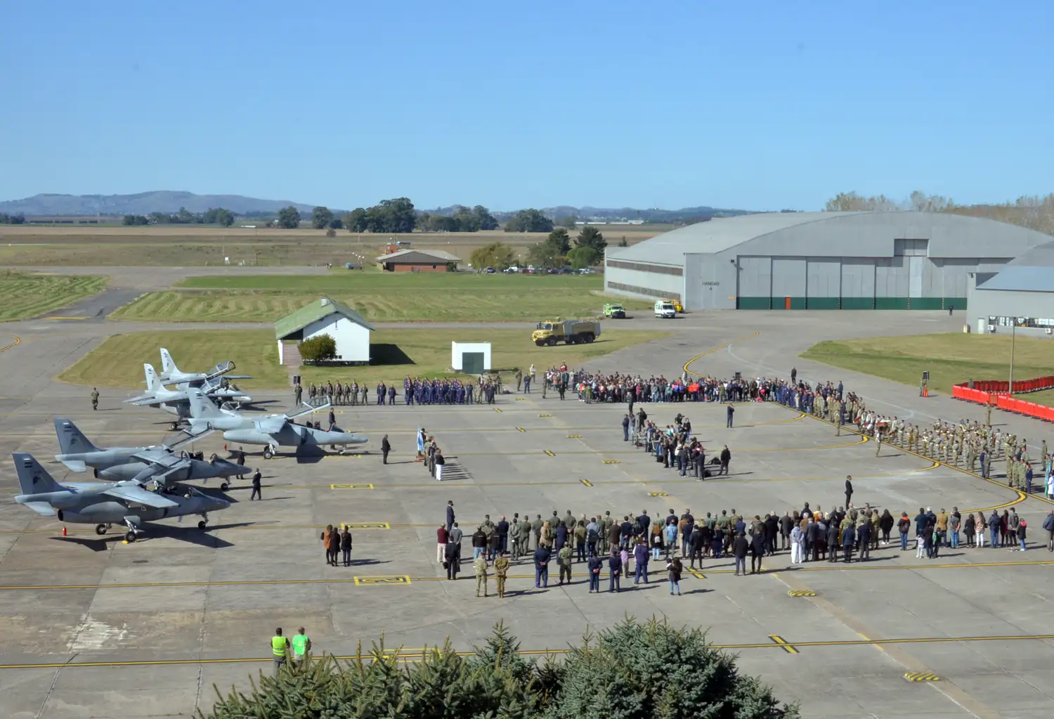 En fotos, una jornada histórica en la VI Brigada Aérea