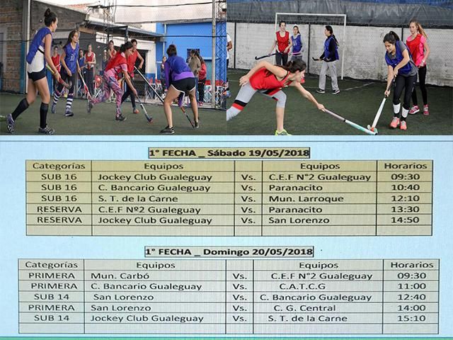 Si el tiempo lo permite, este “finde” comienza el torneo de la AHSER