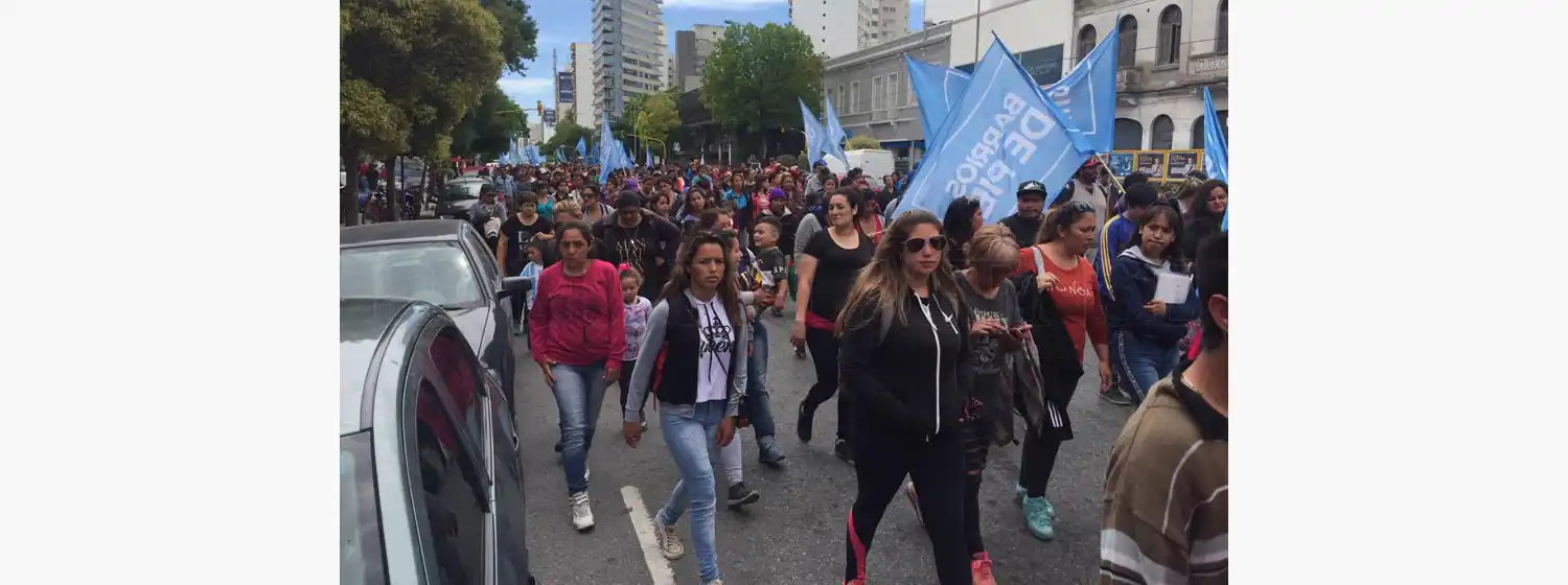 Un miércoles de movilización, ollas populares y acampe en Anses