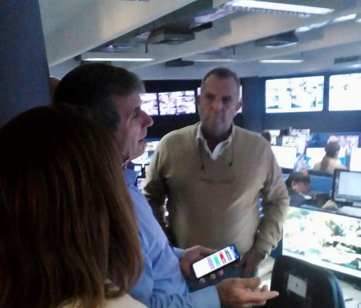 Santiago Dos Santos se reunió con el secretario de prevención ciudadana de San Isidro