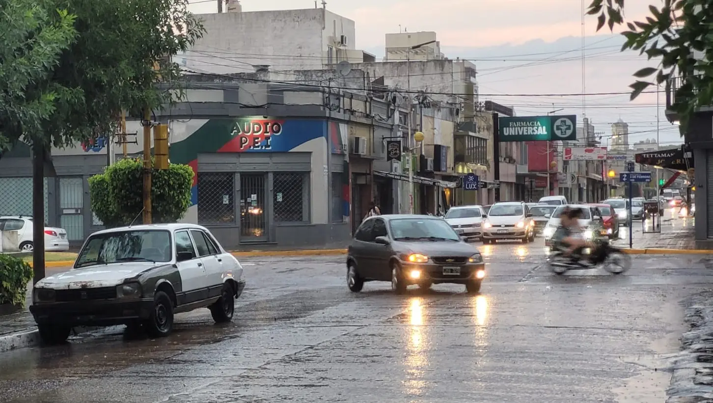 La mayor cantidad de agua caída será el martes, con valores que llegarían hasta 60 mm.