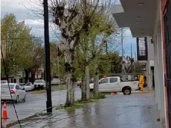 Érica agradece al personal de Coopser por su labor durante la tormenta del domingo