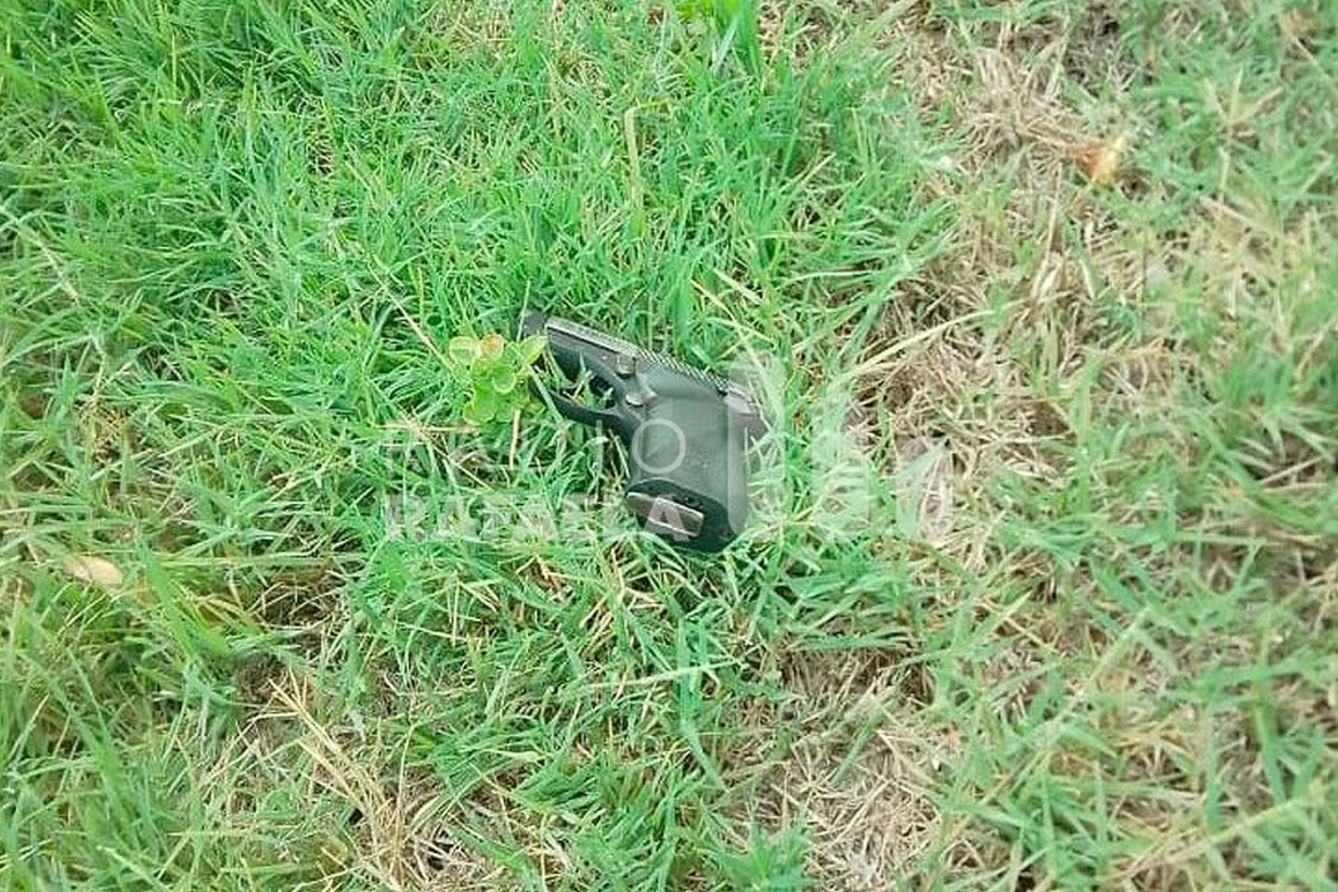 Nuevo Torino: encontraron tirada en la Ruta Provincial 10 una pistola Taurus 22