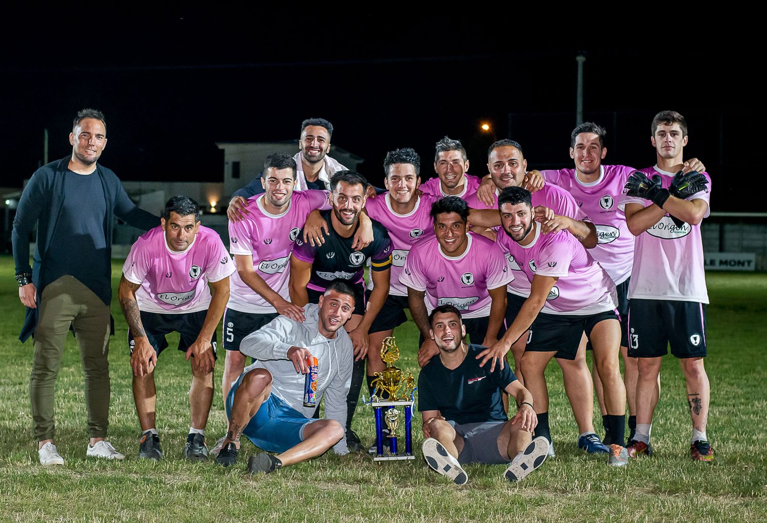 Los campeones en Copa de Oro de la categoría masculino libre.