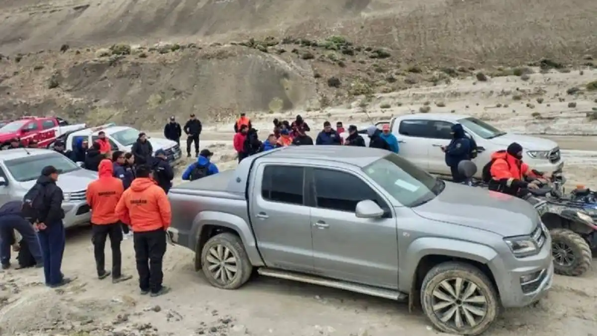 Zona donde apareció la Toyota Hilux.