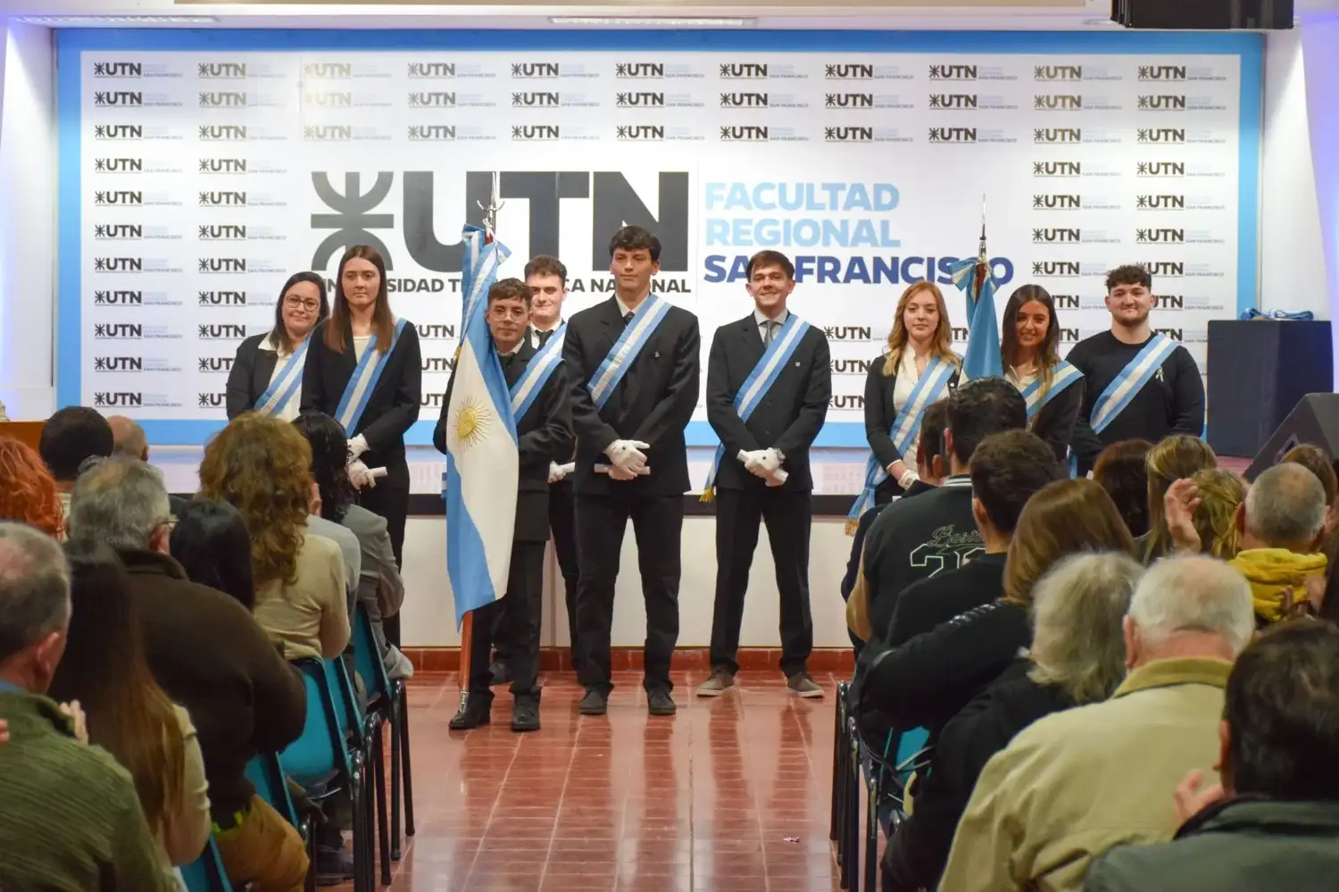 Orgullo: UTN y Uces designaron a los nuevos abanderados y escoltas