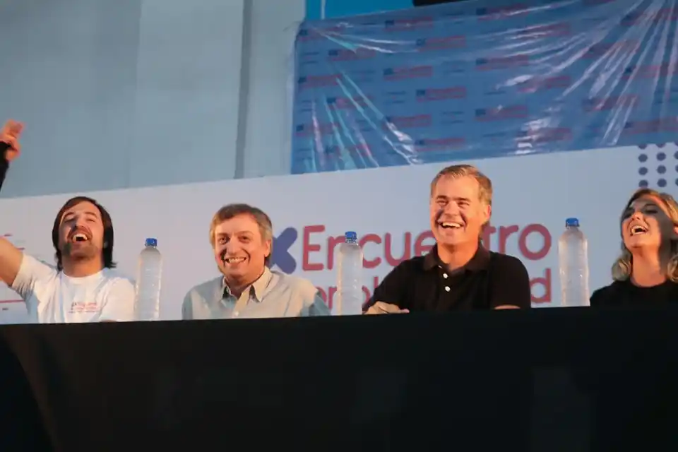 Máximo Kirchner, junto a Piaggio en Gualeguaychú: “Démonos la oportunidad de volver a soñar”