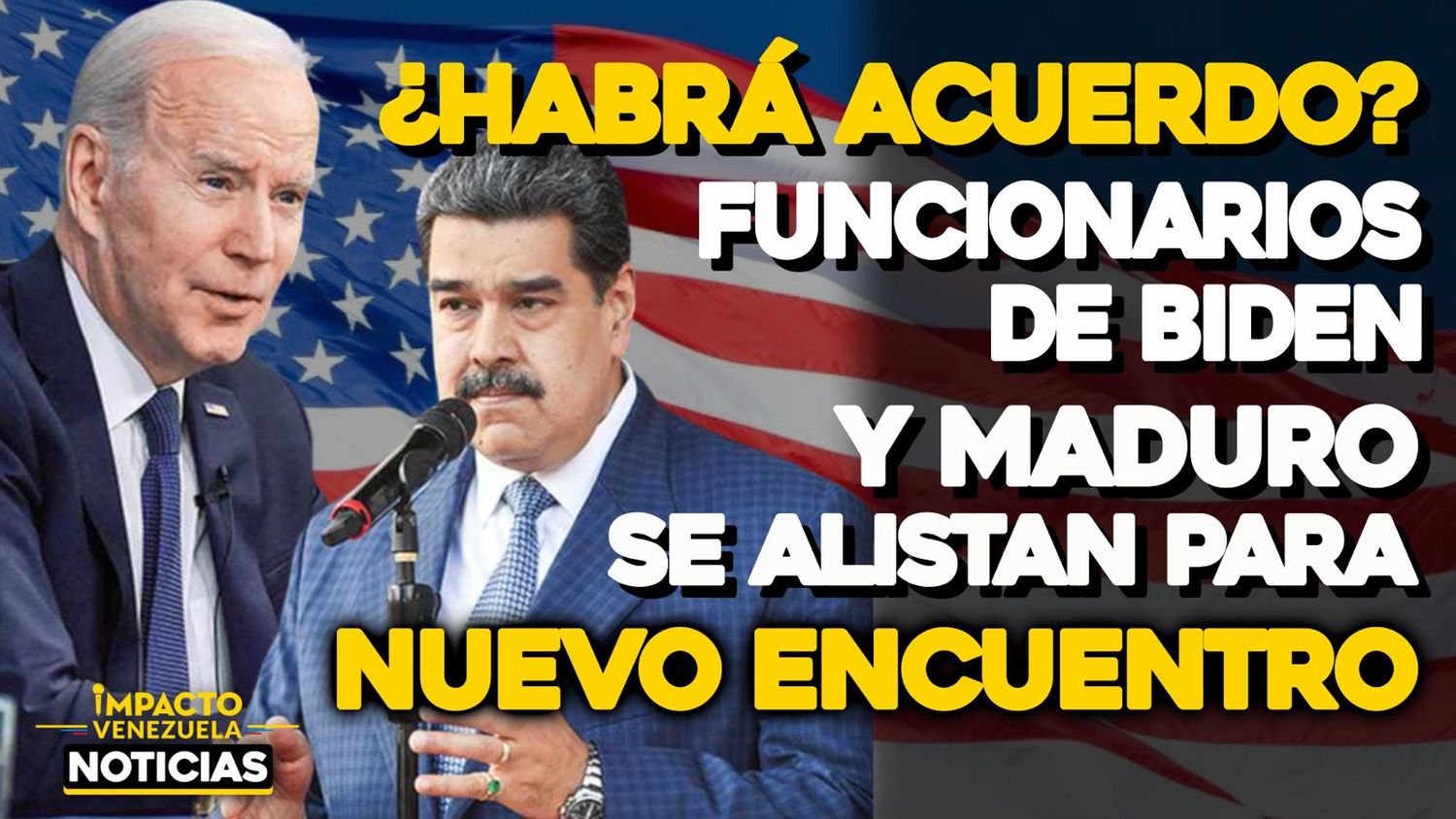 SE ALISTA NUEVA REUNIÓN entre representantes de Maduro y Biden, según The Economist – VIDEO IMPACTO VENEZUELA
