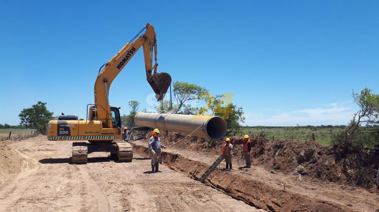 La Provincia licita obras pluviales y viales en beneficio de Teodelina