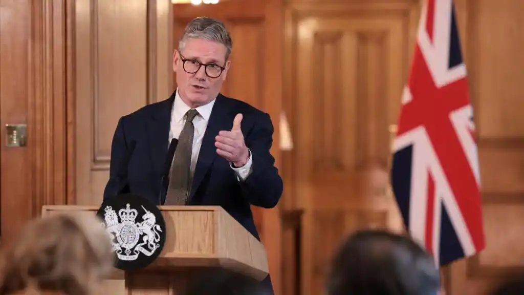 Primer ministro británico, Keir Starmer.