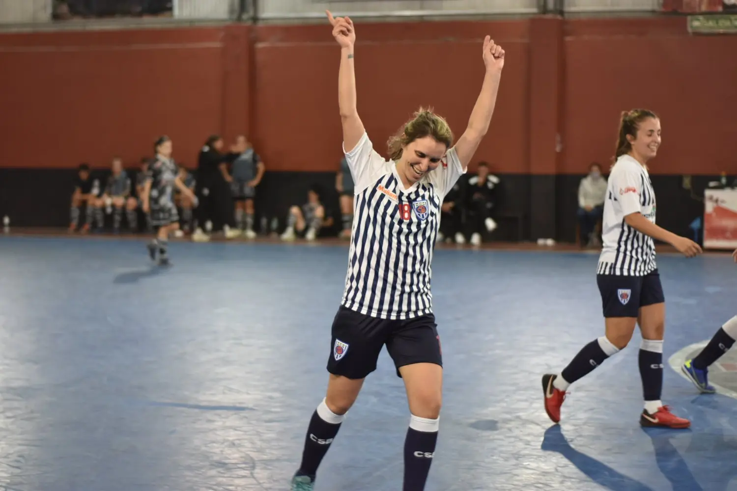 Ludmila Manicler deja su huella en el futsal de AFA: es la segunda máxima goleadora en la historia de Sportivo Barracas