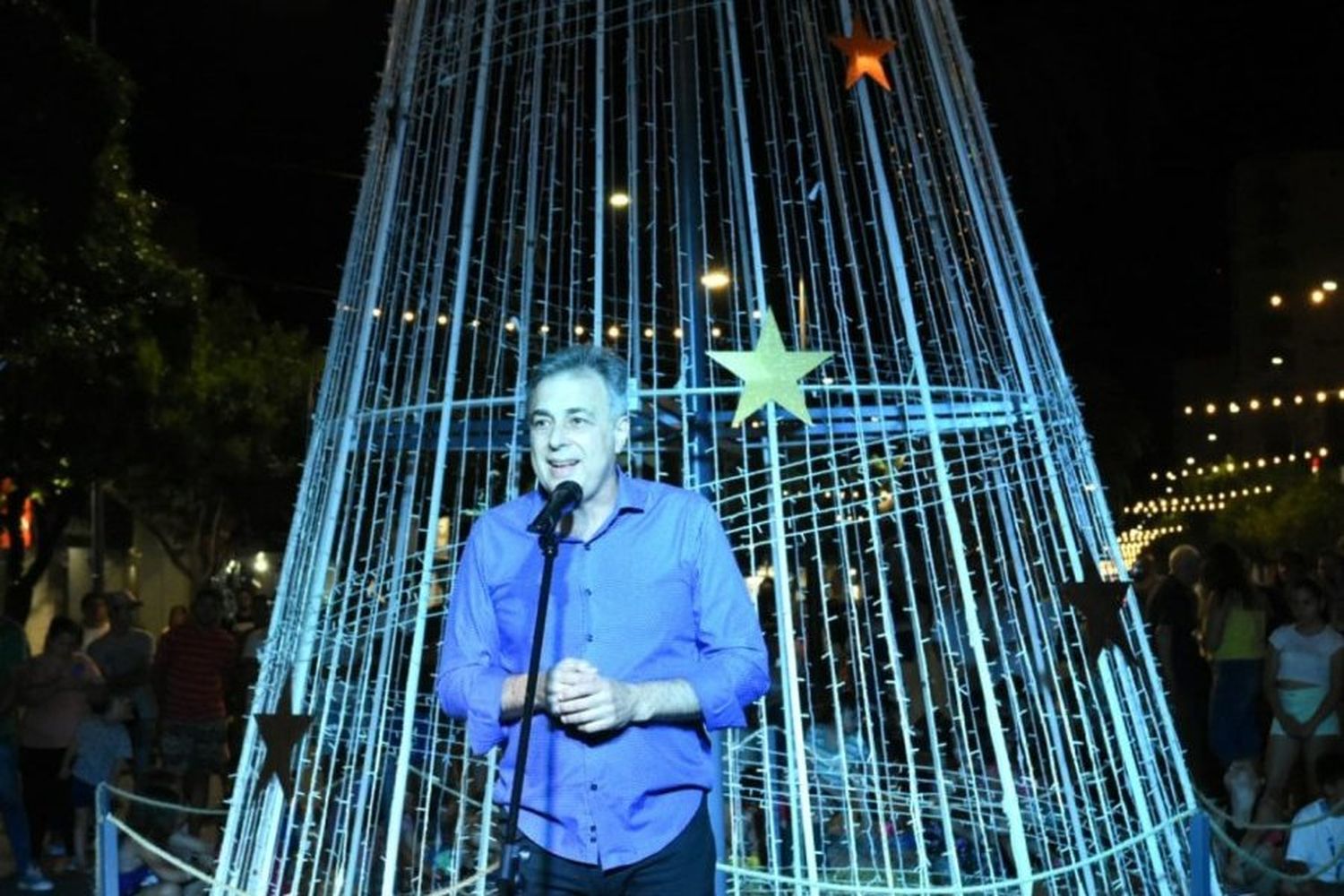 Castellano luego de la inauguración de los canteros: "Es una obra para los próximos 50 años"