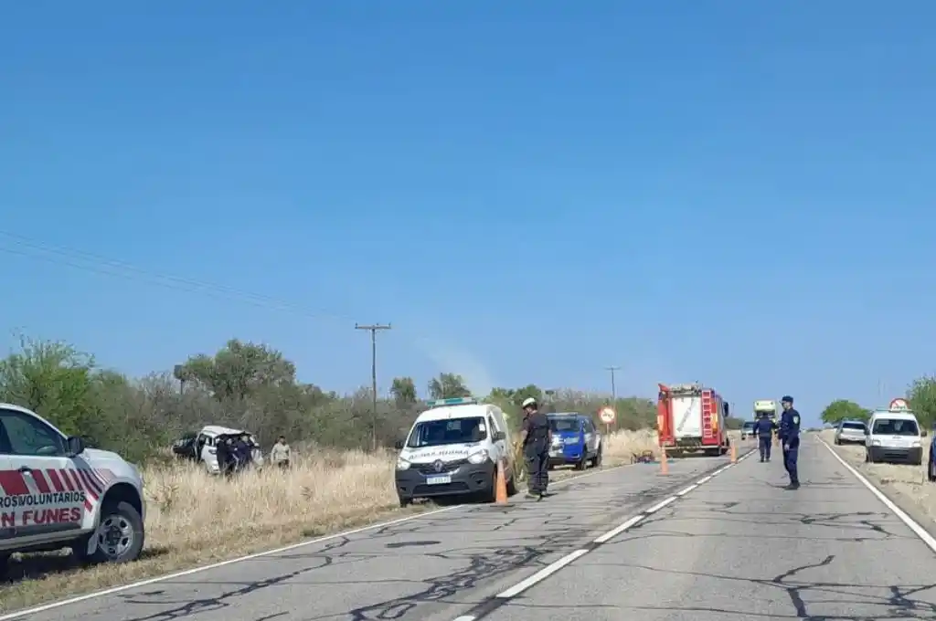 Los heridos fueron trasladados al hospital de la localidad de Deán Funes