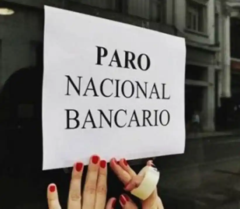 Este viernes no habrá bancos por paro de trabajadores