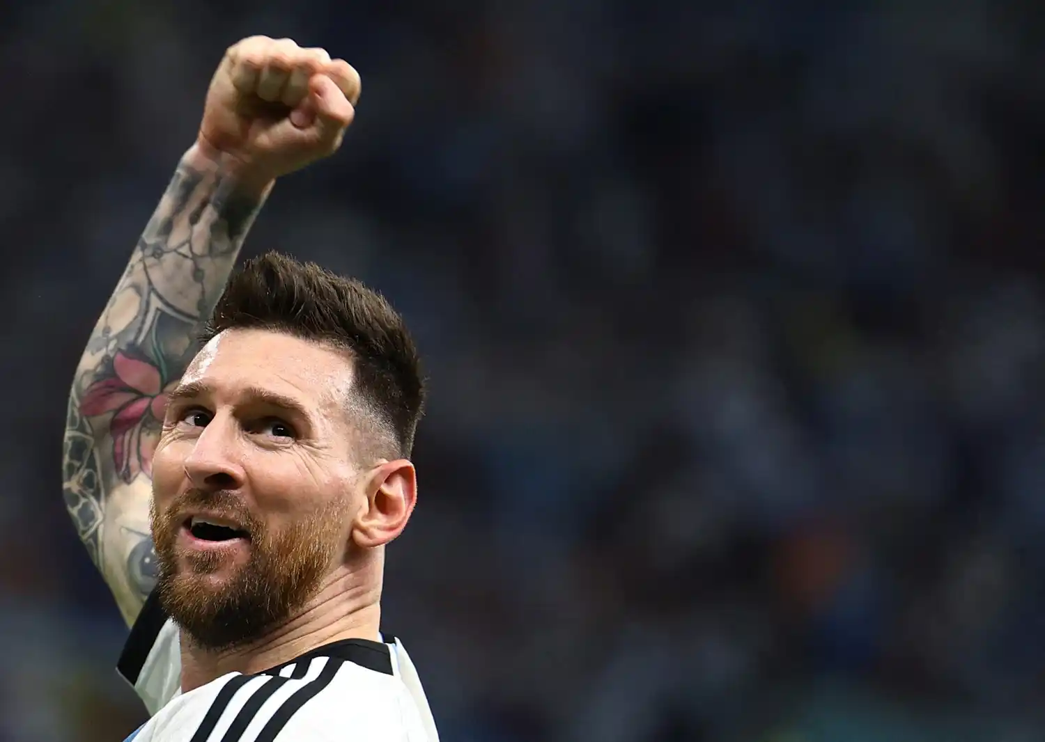 Messi alcanzó la línea de Batistuta