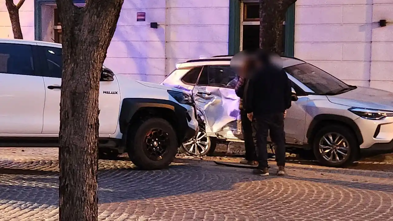 Accidente calle Pellegrini y 25 de Mayo - 8