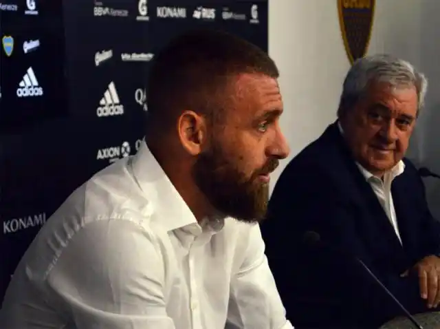 De Rossi dice "arrivederci" y se va de Boca: "Extraño a mi familia y quiero volver a Italia"