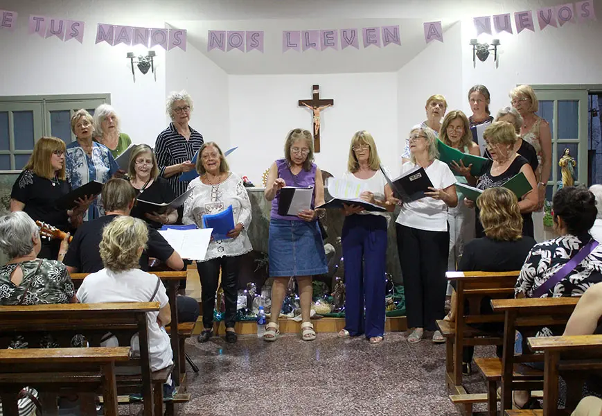 Cantata y marcha de la Fe por el Día de la Virgen
