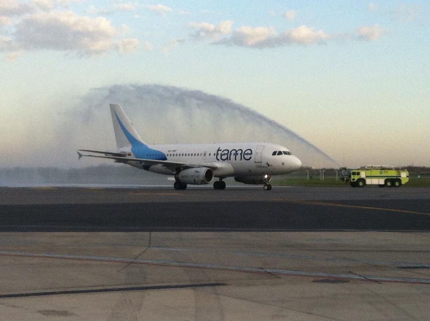 TAME inició sus operaciones entre Quito y Buenos Aires