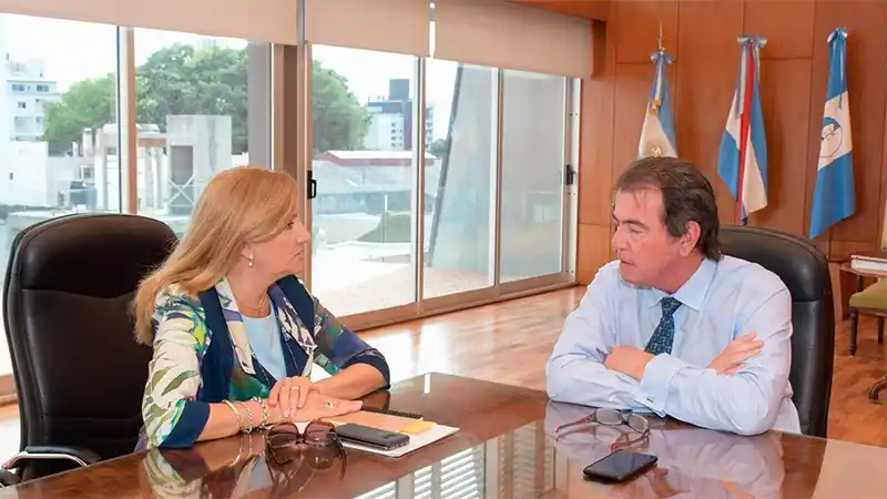 El presidente del STJ y la ministra de Gobierno abordaron varios temas