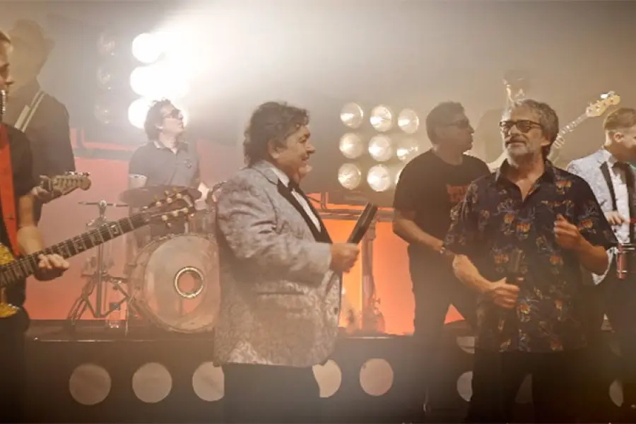 Los Palmeras y Los Auténticos Decadentes grabaron juntos un “temazo”
