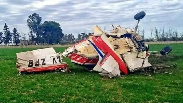 Otra tragedia en el automovilismo: Néstor Heguy murió en un accidente de avión