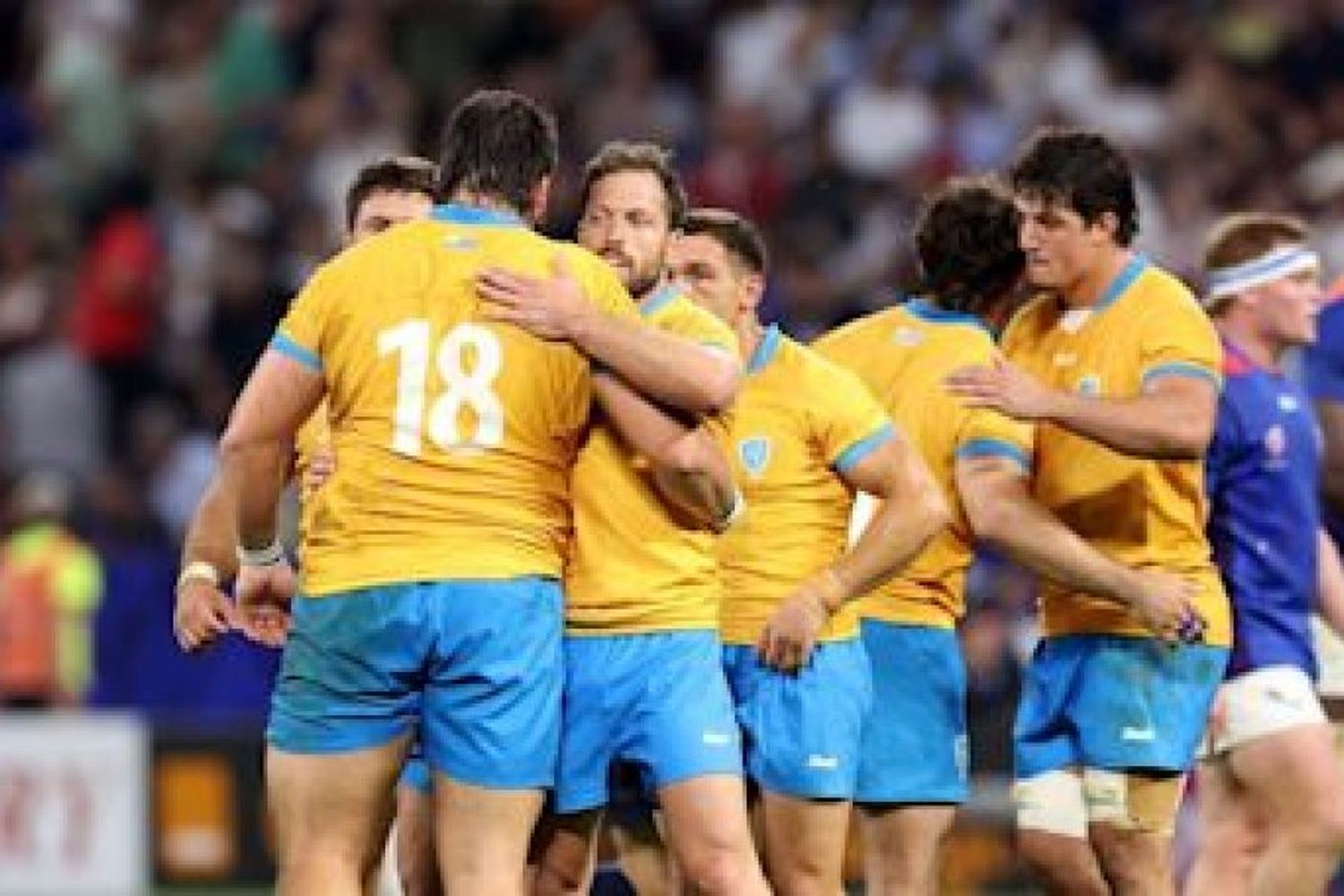 Los Teros ganaron su primer partido en el Mundial de Rugby 2023