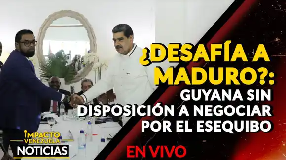 ¡SENTARSE NO ES NECESARIAMENTE ESTAR DE ACUERDO! Guyana sin disposición a negociar por el Esequibo – VIDEO