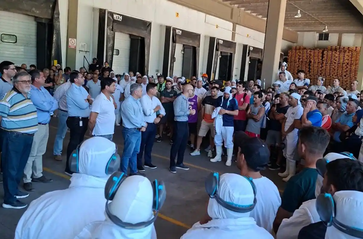 Granja Tres Arroyos: la Provincia intervino, se abrió el diálogo y se levantó la medida de fuerza