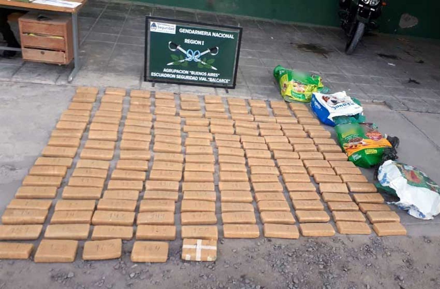 Atraparon a dos marplatenses con 94 kilos de marihuana