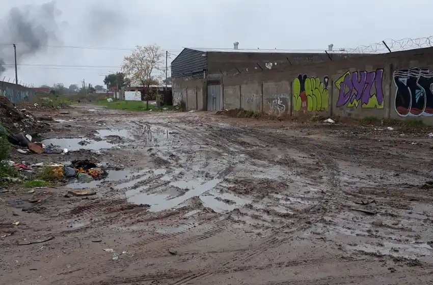 Temporal: en Santa Rita denuncian “total abandono” de las calles