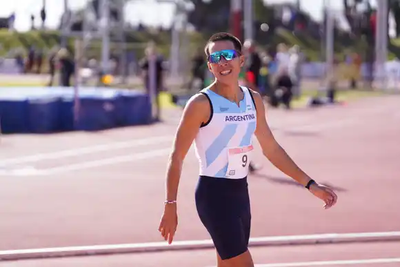 Franco Peidon cerró la participación local en el Sudamericano con un 5° puesto