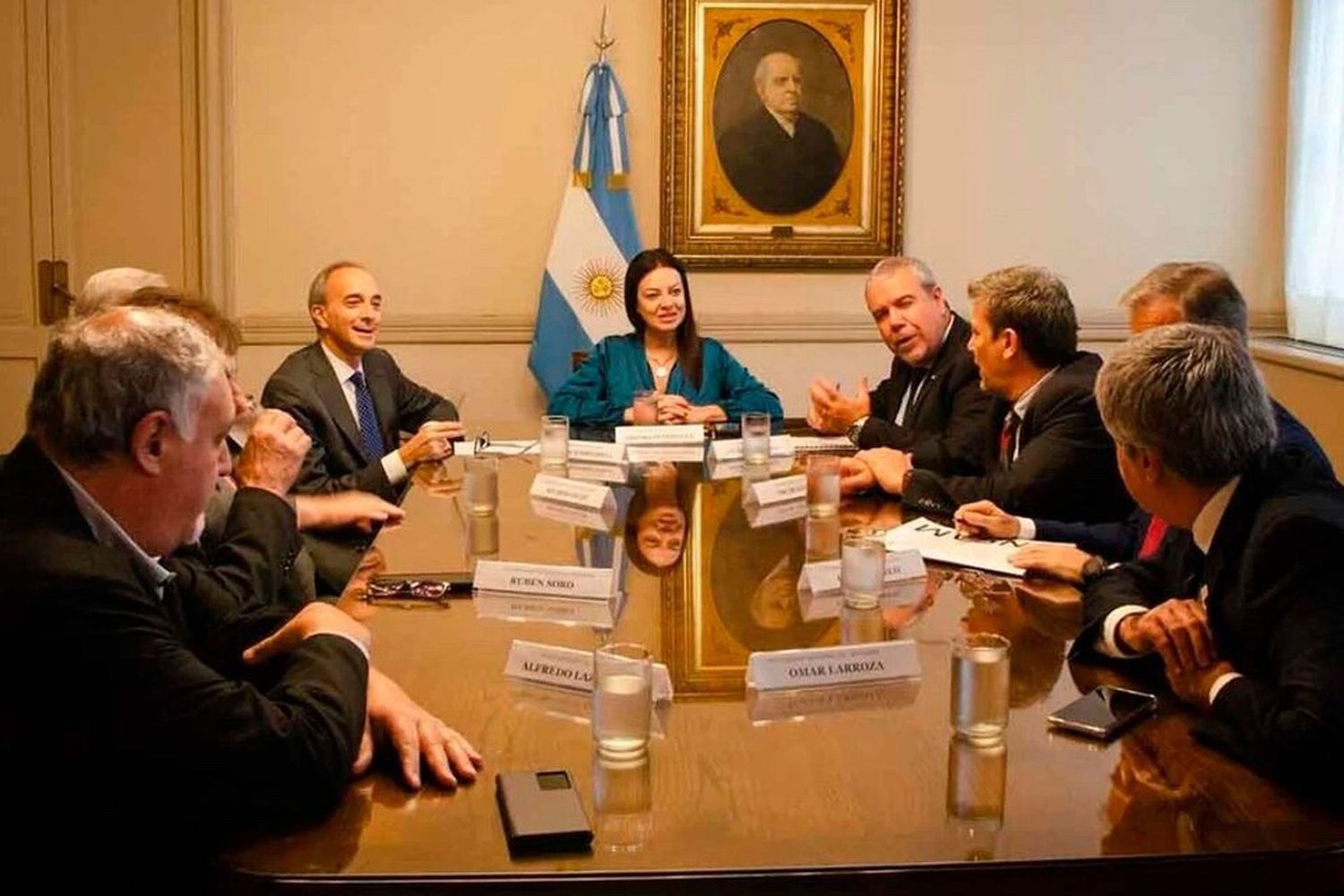 Encuentro entre la ministra Pettovello y rectores universitarios.