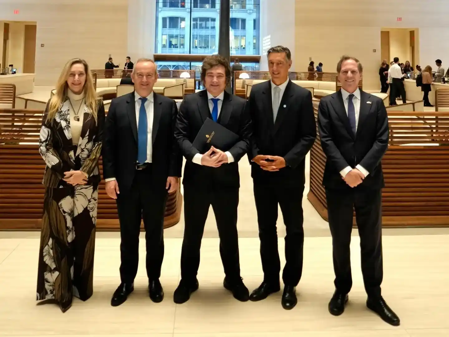 El Presidente, en la inauguración de Argentina Week 2026.