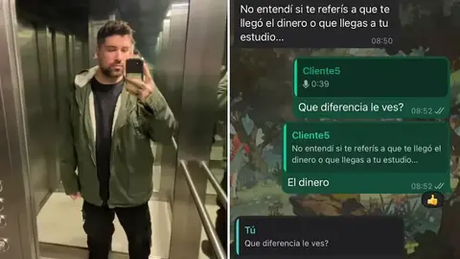 "¡Me lo hiciste al revés!": se quejó de su tatuaje y la respuesta del tatuador lo dejó helado