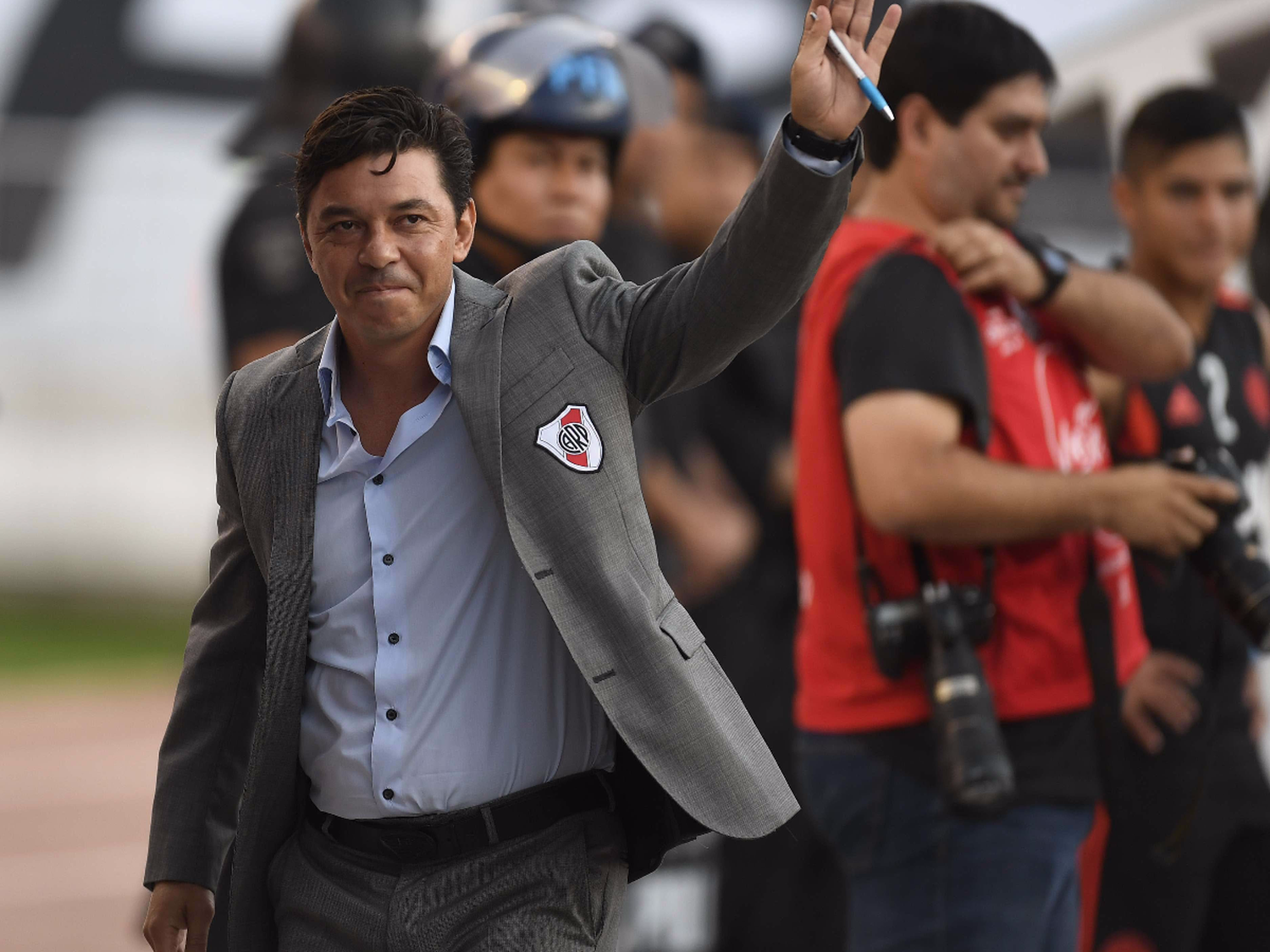 Gallardo seguirá en el “Millonario”