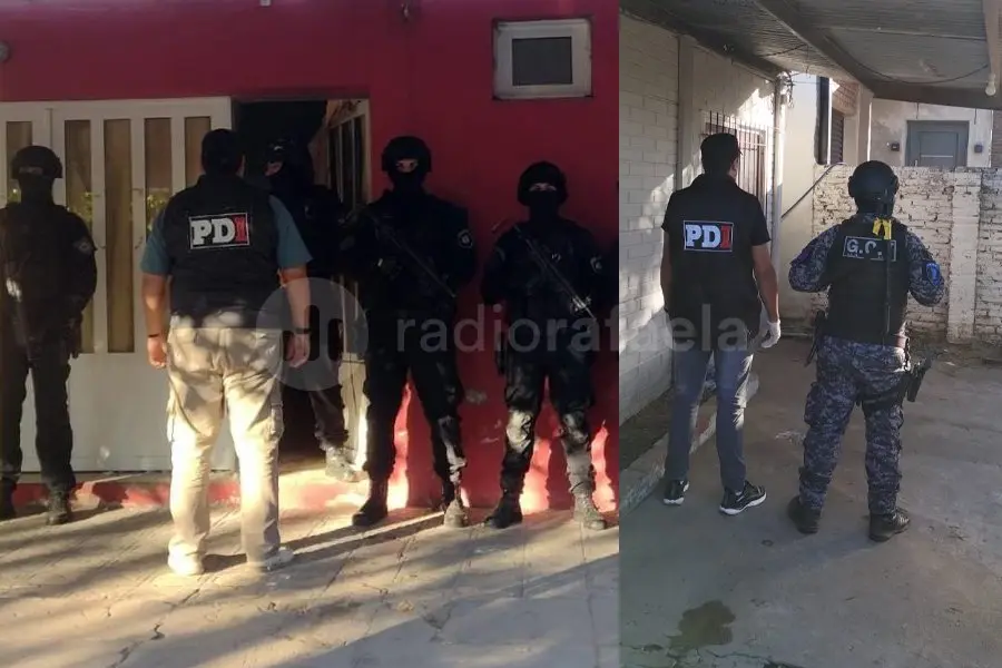 Lo amenazaron de muerte y le propinaron un culatazo en la boca: hay un detenido tras dos allanamientos en Gálvez