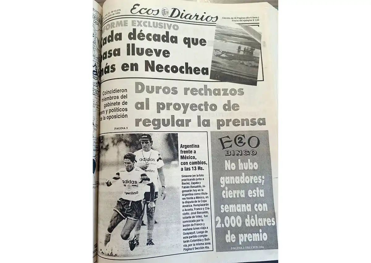 Domingo 20 de junio de 1993