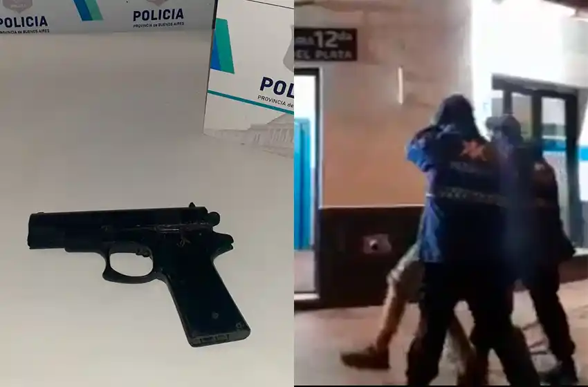 Revólver en mano amenazó a sus vecinos: quiso descartar el arma pero su hermana ayudó a la policía