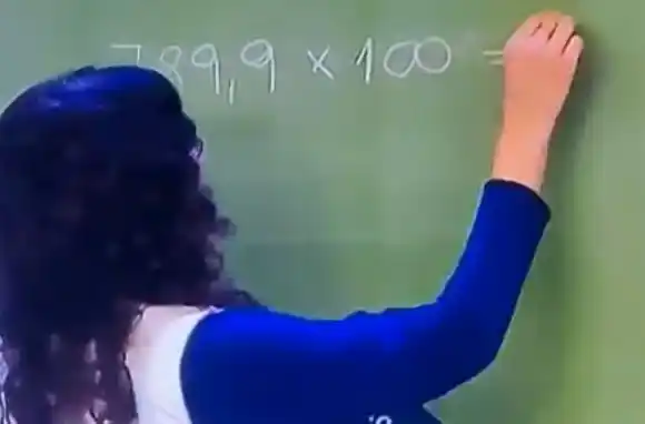 Matemática, a marzo: en un programa educativo de canal Encuentro resolvieron mal un simple cálculo