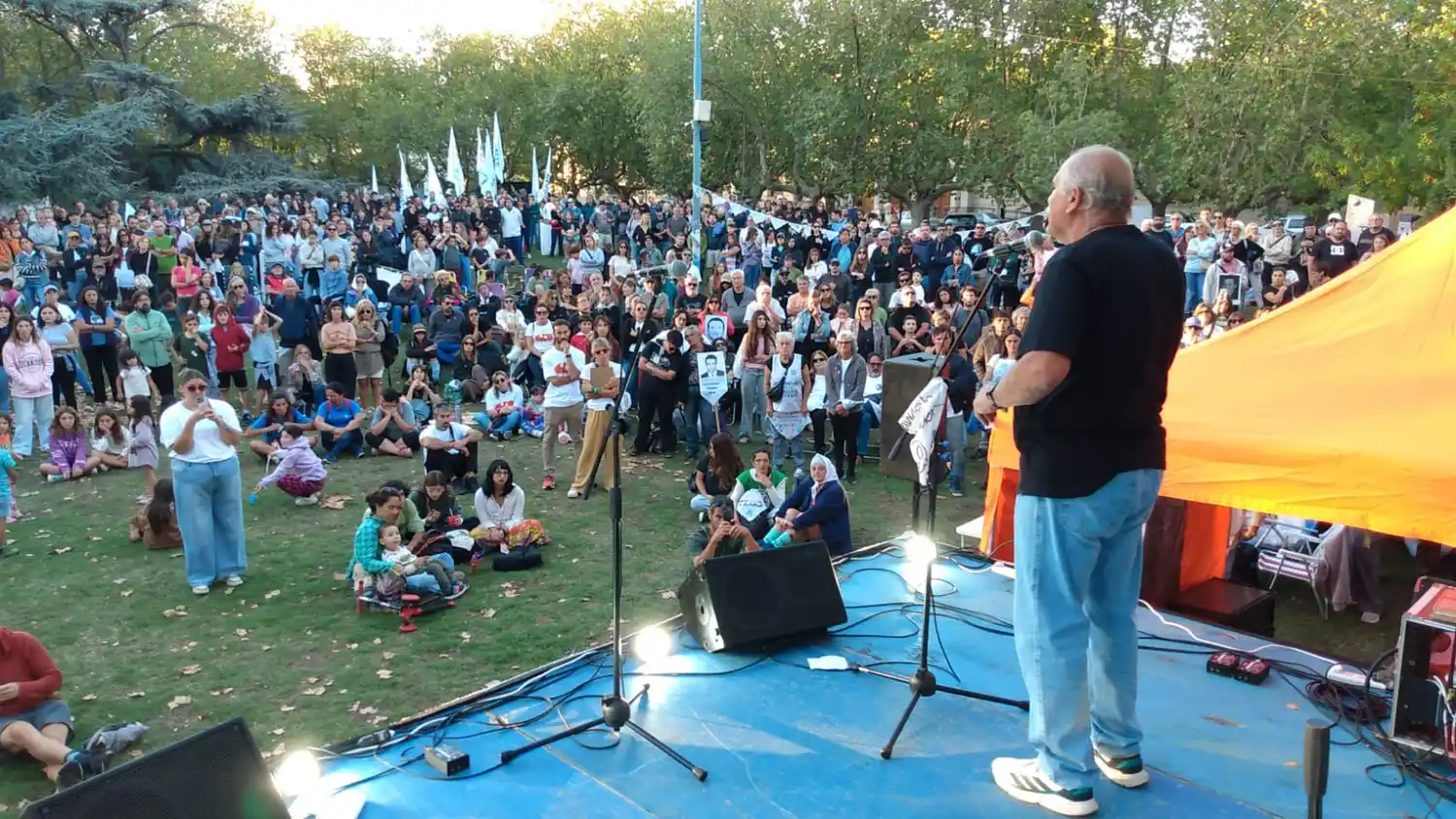 Discurso. Aníbal Del Prado de la Comisión por la Memoria