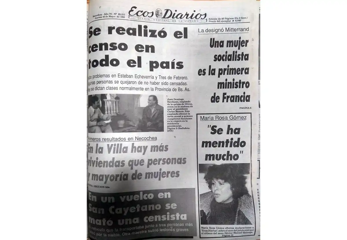 Jueves 16 de mayo de 1991
