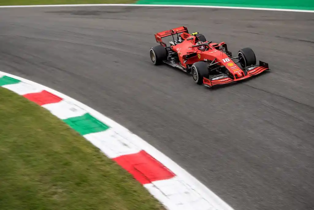 En Monza, el más veloz de los ensayos fue el monegasco Charles Leclerc