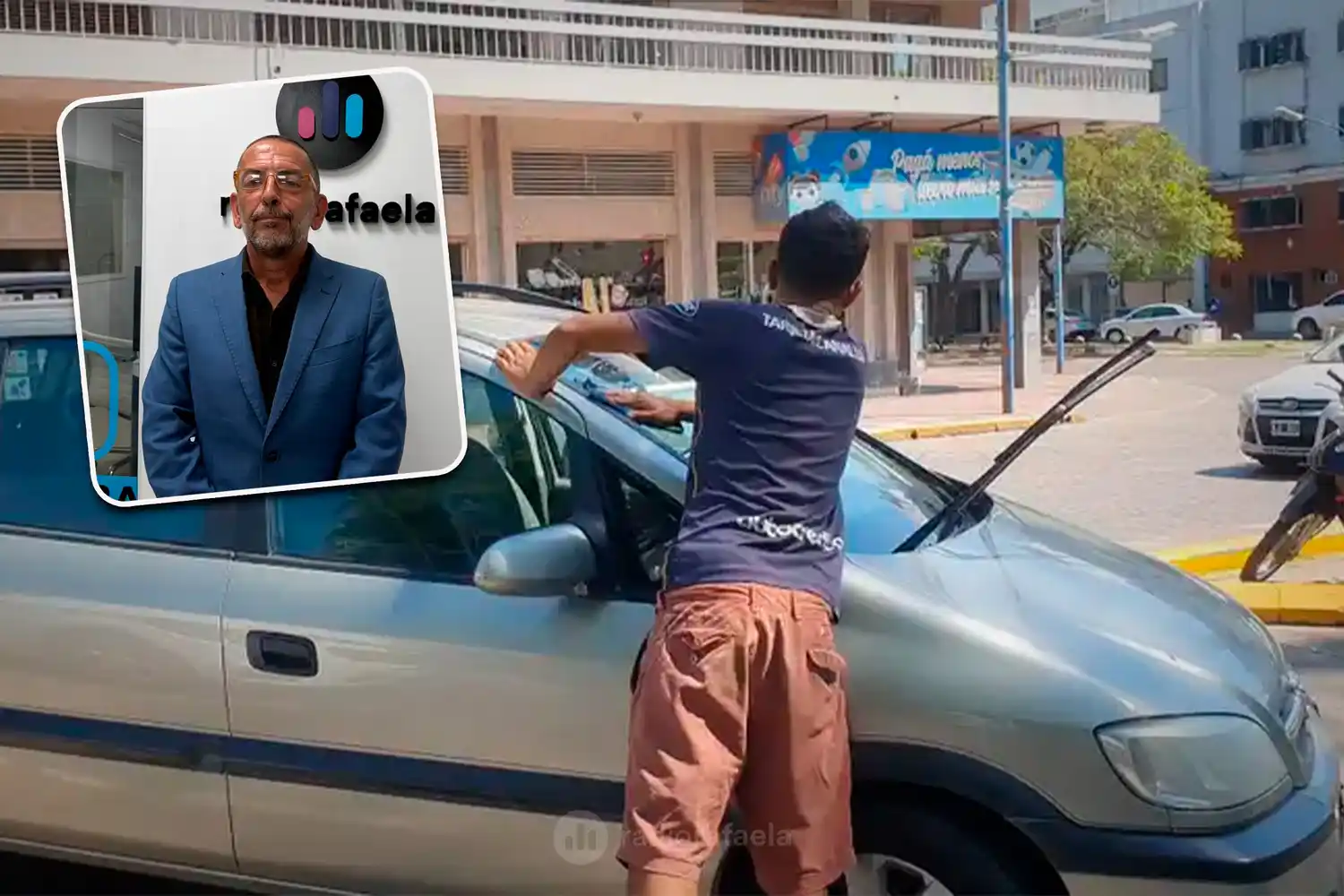 Ya entra en vigencia la ley "Antitrapitos": "Van a ser multados lavacoches y personas que accedan al servicio"