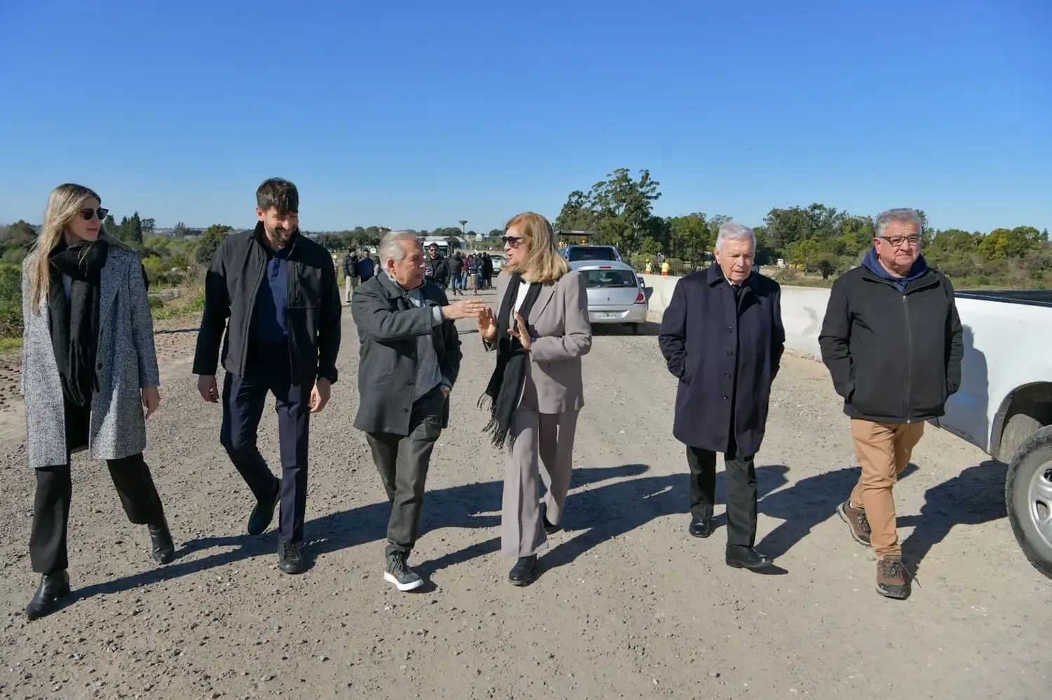 Héctor Motta destacó el inicio de la obra que conectará la Ruta 12 con la Circunvalación de Paraná