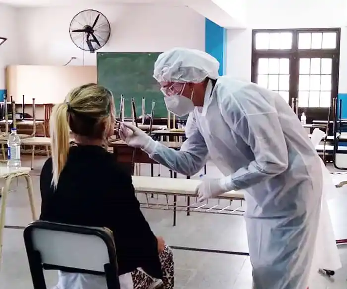 Todos negativos. 28 testeos en escuelas